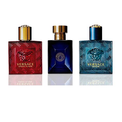 versace miniaturen set herren|Versace mini perfume set.